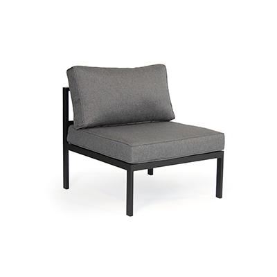 Leone Modulsofa Midtdel i sort